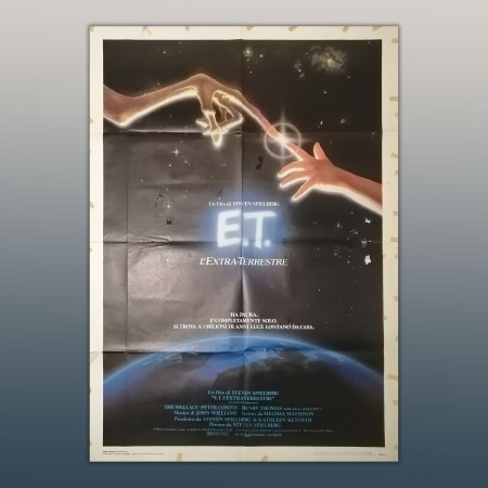 Manifesto Originale E.T. l'extraterrestre - 100x140 CM - Steven Spielberg