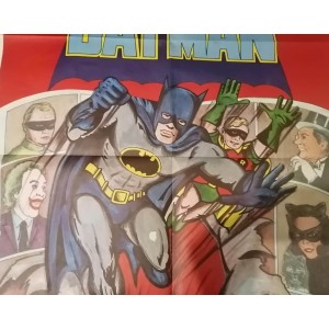 Poster Originale Cinematografico Batman Adam West Burt Ward - 70x100 CM 2