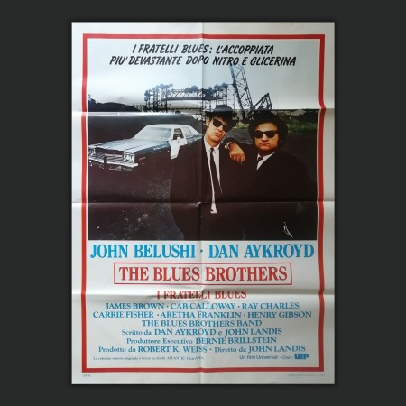 Poster Manifesto 2F The Blues Brothers - John Landis - 100x140 CM 1980
