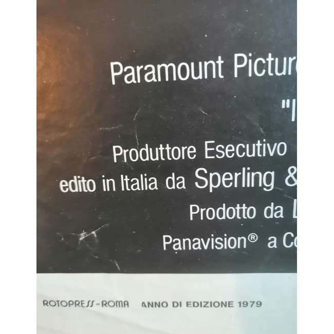 Locandina Originale I Guerrieri Della Notte - 33x70 CM