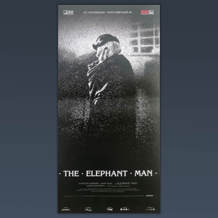 Locandina Originale The Elephant Man 33x70 CM