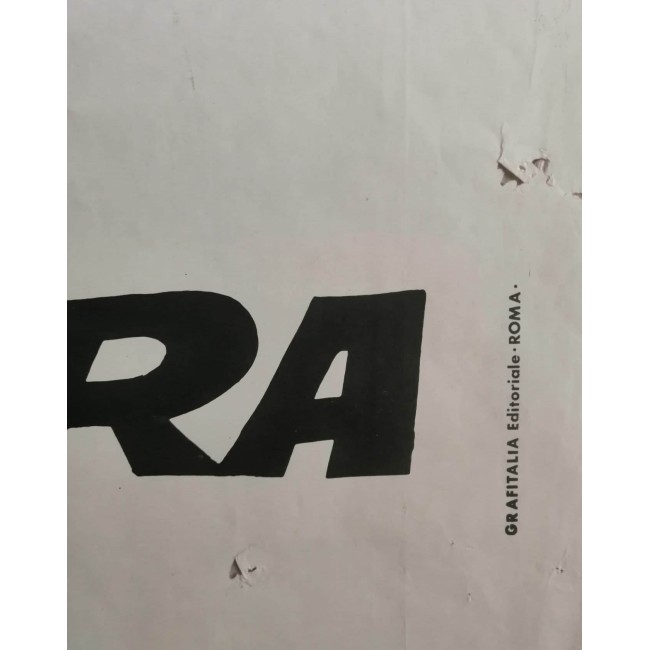 Manifesto 2F Originale Mark Colpisce Ancora - 1976 - 100X140 CM