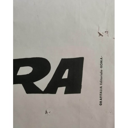 Manifesto 2F Originale Mark Colpisce Ancora - 1976 - 100X140 CM