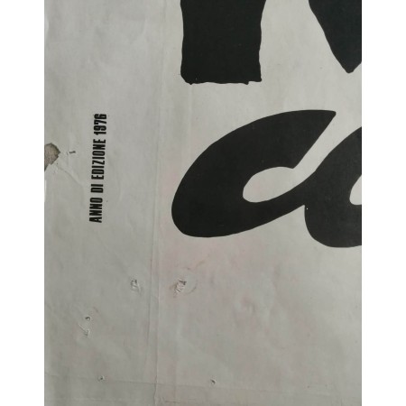 Manifesto 2F Originale Mark Colpisce Ancora - 1976 - 100X140 CM