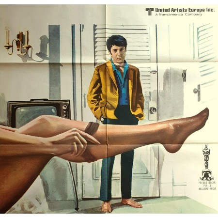 Original Film Poster The Graduate - 100x140 CM - Dustin Offmanckhamer
