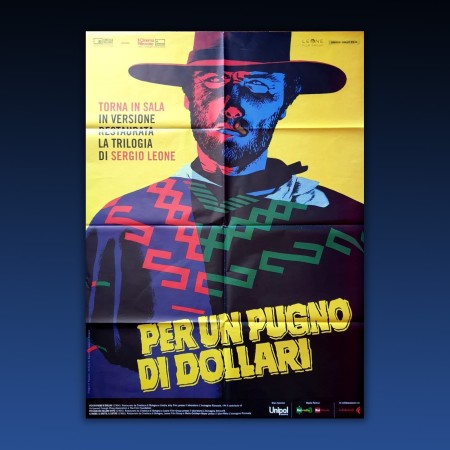 Manifesto 2F Per Un Pugno Di Dollari - Riedizione - 100x140 CM