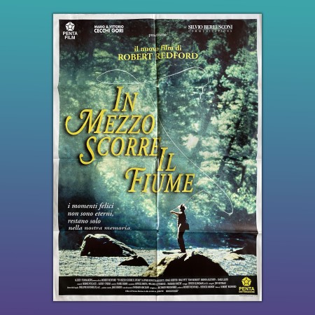 Manifesto Poster 2F In Mezzo Scorre Il Fiume Robert Redford 100X140 CM