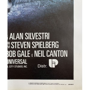 Manifesto Poster 4F Ritorno Al Futuro II Back To The Future 1989 140X200 CM 2