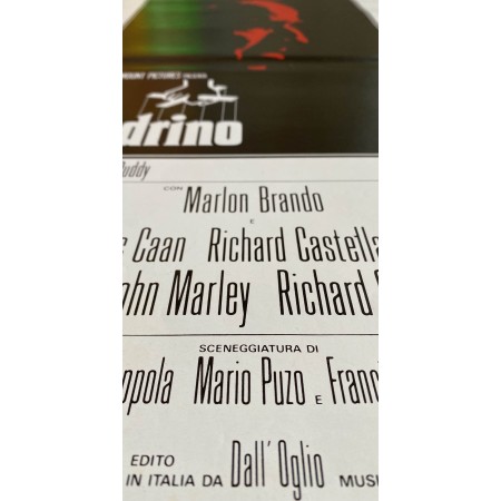 Locandina Originale Il Padrino The Godfather - 33x70 CM - Marlon Brando