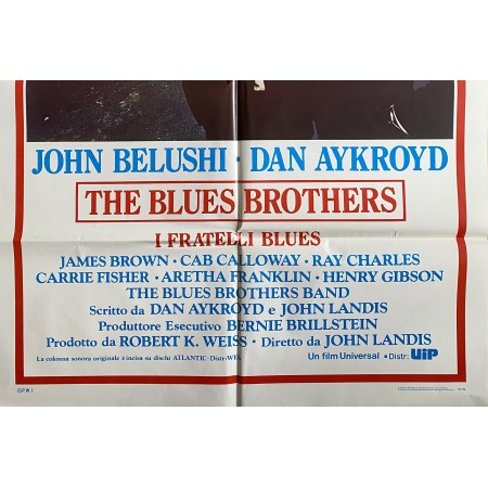 Manifesto 2F The Blues Brothers - 100x140 CM