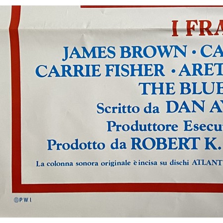 Manifesto 2F The Blues Brothers - 100x140 CM