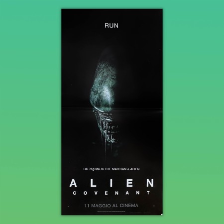 Locandina Originale Alien Covenant 33X70 CM 2017 Ridley Scott