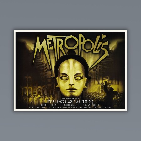 Poster Locandina Metropolis 70X50 CM Fritz Lang