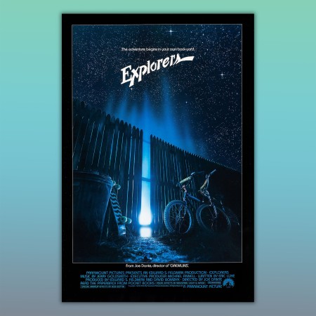 Locandina Poster Explorers  - Joe Dante, Ethan Hawke, River Phoenix