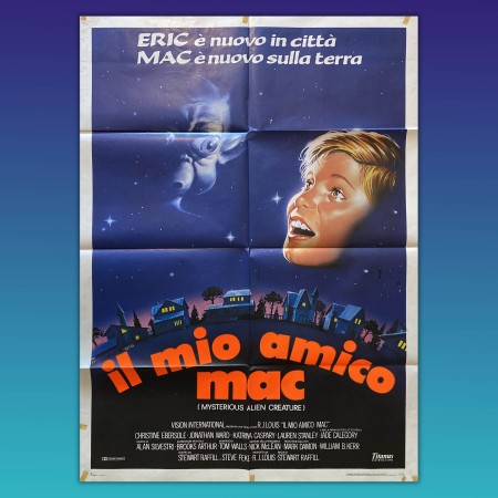 Poster Manifesto 2F Il Mio Amico Mac MAC AND ME 1988 100X140 CM