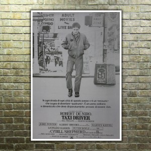 Movie Posters Taxi Driver, Rober De Niro - 70x100 CM