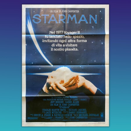 Poster Manifesto 2F Starman 1984 John Carpenter 100X140 CM