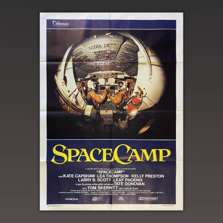 Poster Manifesto 2F Space Camp 1986 Harry Winer 100X140 CM