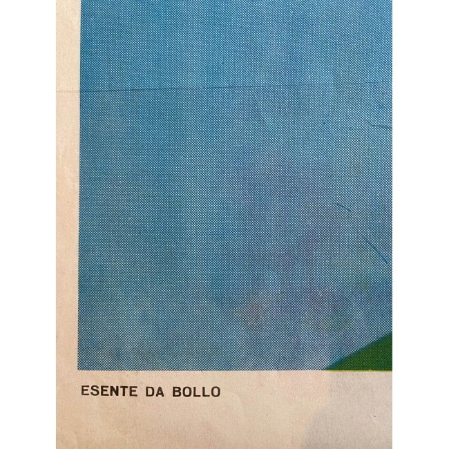 Manifesto Originale Aeronautica Militare Concorso 120 Ufficiali Piloti Anni di Complemento