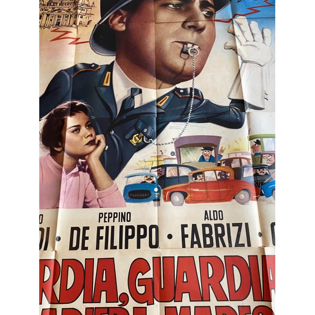 Manifesto 4F Originale Guardia Guardia Scelta Maresciallo E Brigadiere