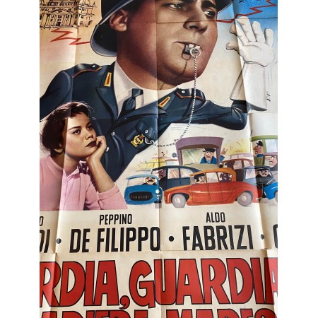 Manifesto 4F Originale Guardia Guardia Scelta Maresciallo E Brigadiere