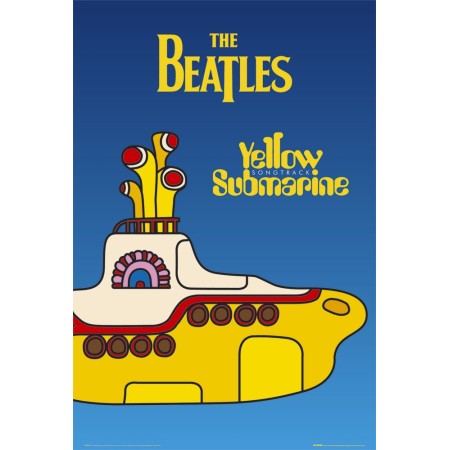 Poster Ufficiale THE BEATLES Yellow Submarine Cover