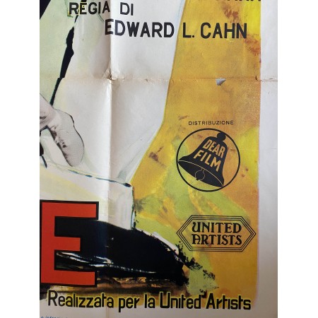 Poster Manifesto Originale Agente Federale Pier 5 Havana  - Cameron Mitchell, Allison Hayes