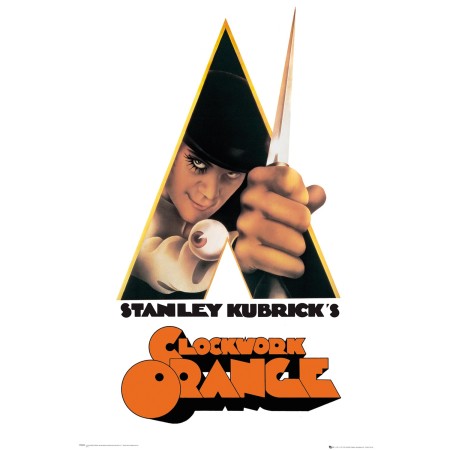 Manifesto Poster Ufficiale Clockwork Orange Arancia Meccanica 61X91,5 CM
