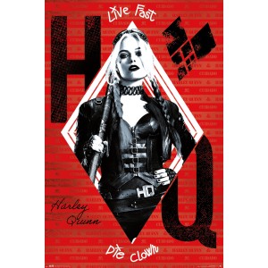 Poster Ufficiale THE SUICIDE SQUAD Harley 61X91,5 CM