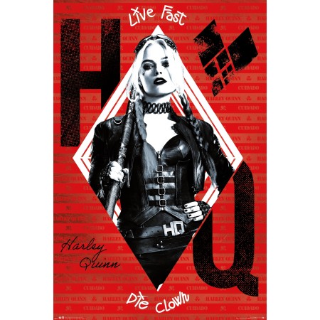 Poster Ufficiale THE SUICIDE SQUAD Harley 61X91,5 CM