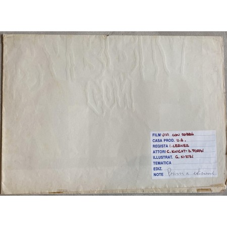 Poster Manifesto 2F Originale Vivi Con Rabbia, Studs Lonigan, Irving Lerner