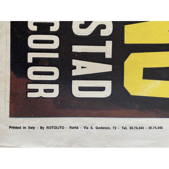 Manifesto 2F La Mano Del Destino - Richard Rush - THE FICKLE FINGER OF FATE - 1967