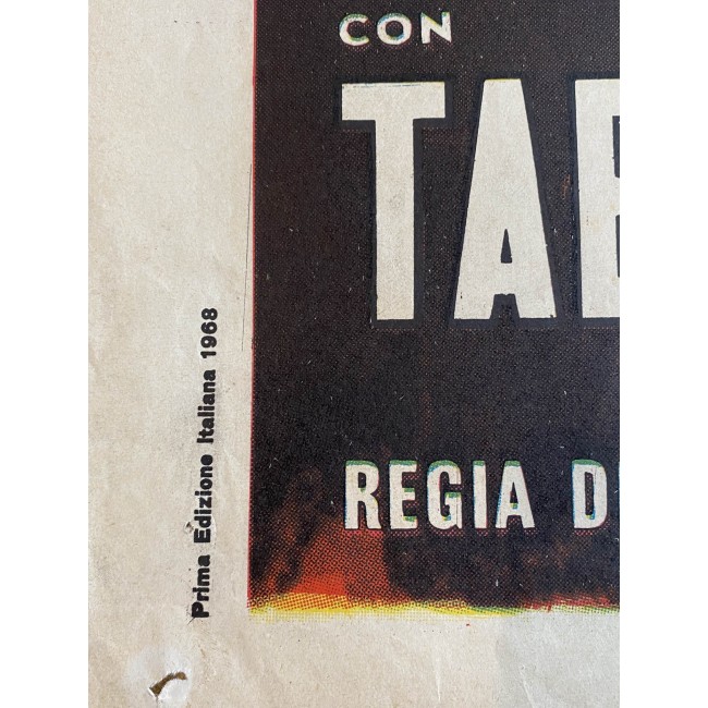 Manifesto 2F La Mano Del Destino - Richard Rush - THE FICKLE FINGER OF FATE - 1967