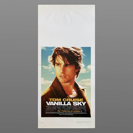 Poster Locandina Originale Vanilla Sky Tom Cuise 2001 33X70 CM