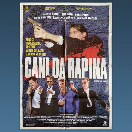 Poster Manifesto 2F Cani Da rapina Le Iene Reservoir Dogs Tarantino